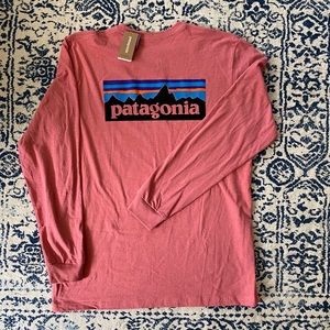 Patagonia Long-Sleeved P-6 Logo Responsibili-Tee L